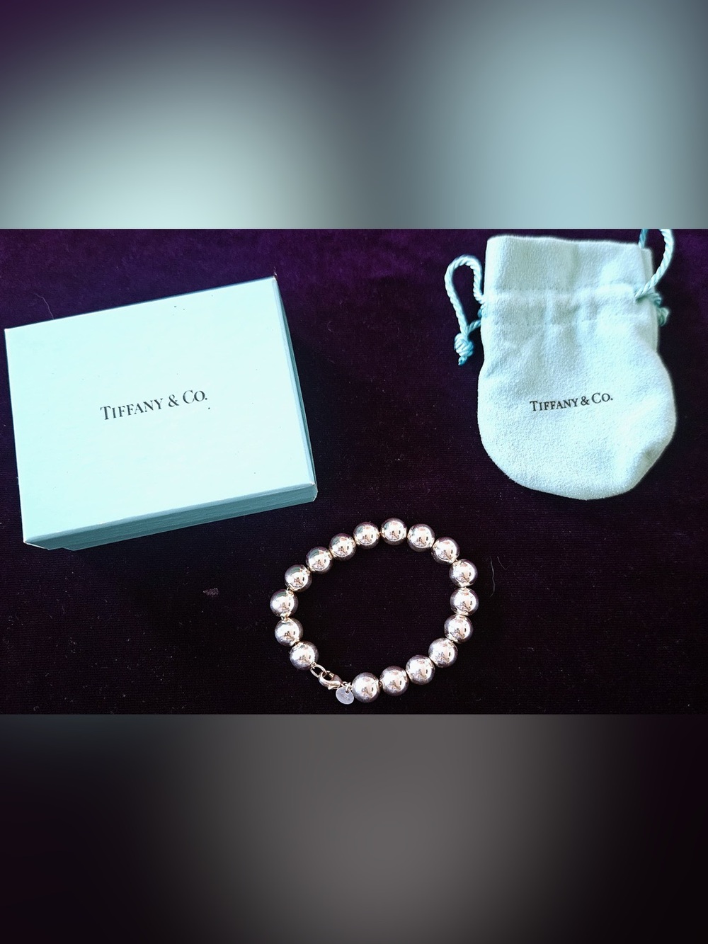 Tiffany & Co. Sterling Bead Bracelet - Silver